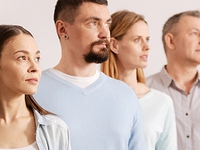 Erkenne dich im Spiegel der Transformations-Aufstellung