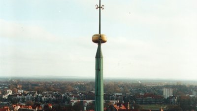 Turm- und Gewölbeführung Express - Express-Führung zum Dachreiter: mit Blick über die Stadt.