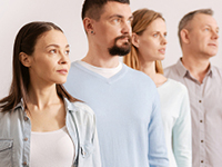 Erkenne dich im Spiegel der Transformations-Aufstellung