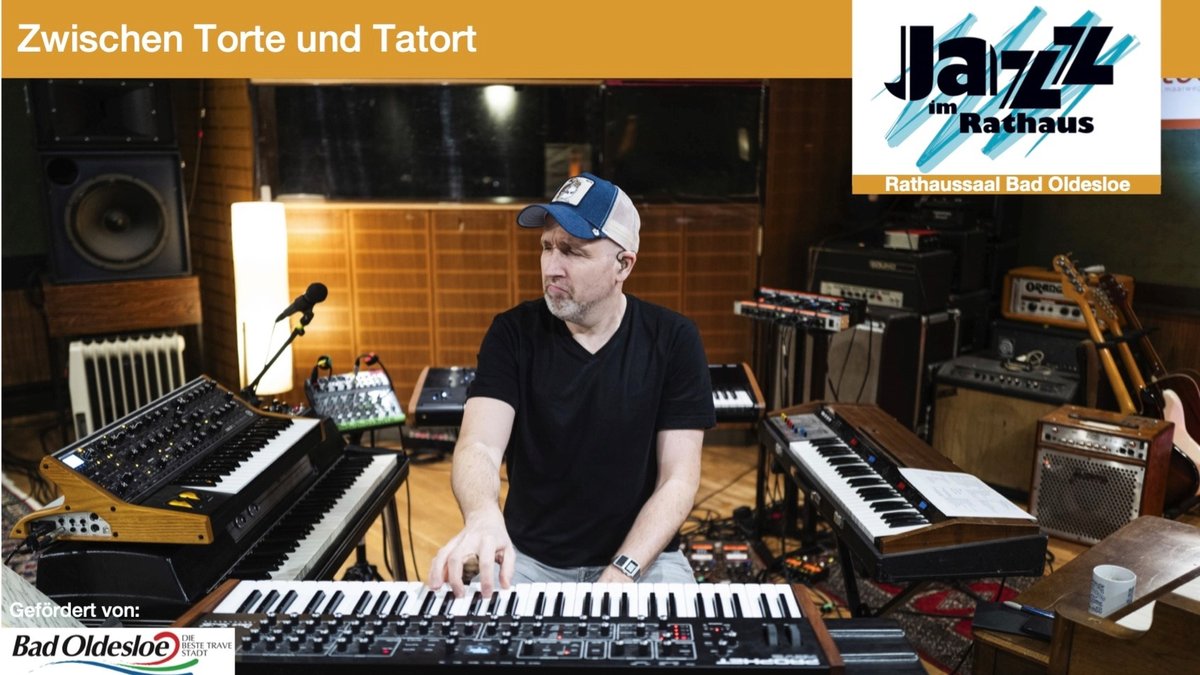 Jazz zwischen Torte und Tatort : Sebastian Gahler Electronic Project (ersetzt Roberto Bossard New Group)