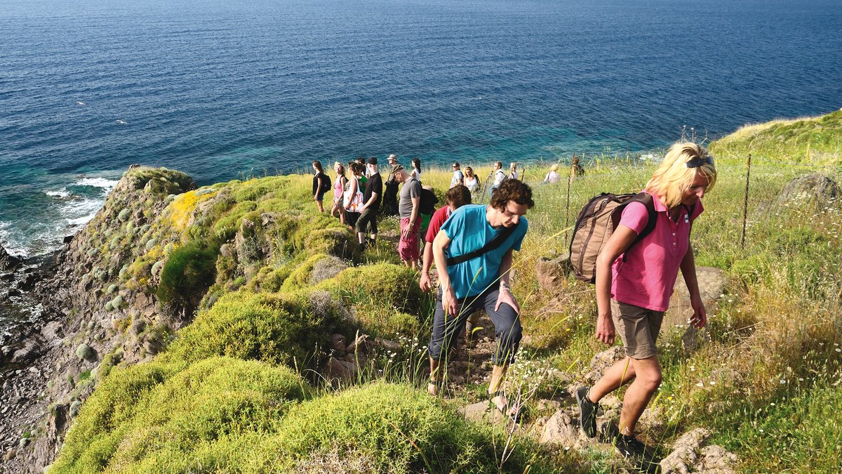 Meditieren und Wandern auf der Kraftinsel Lesbos
