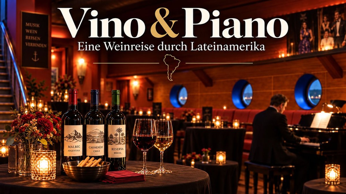Vino & Piano - Eine Weinreise durch Lateinamerika